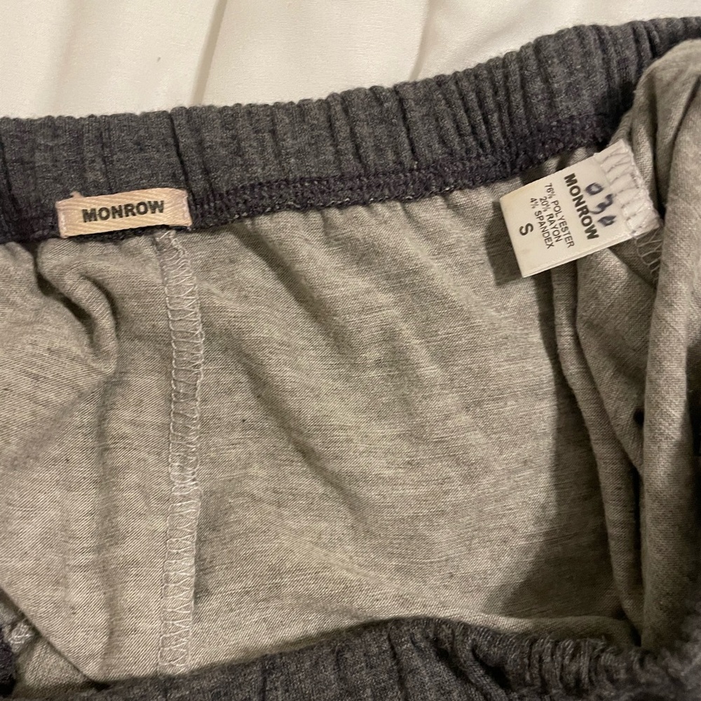 Monrow Gray Kids Bottoms